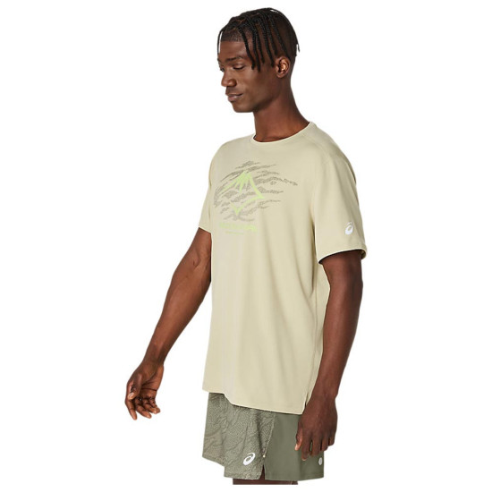 Asics Ανδρική κοντομάνικη μπλούζα Fujitrail Logo Tee Asics Ανδρική κοντομάνικη μπλούζα Fujitrail Logo Tee